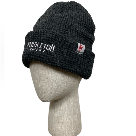 Pendleton whisky Black Knit Beanie - Picture 1 of 5
